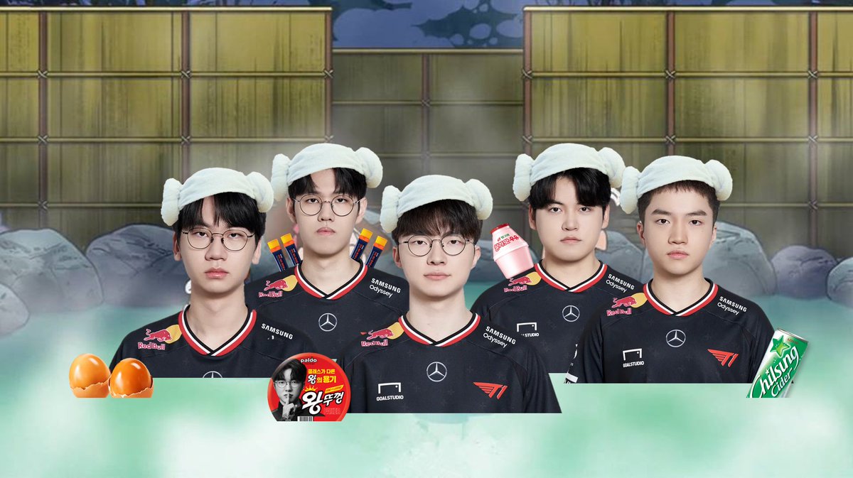 dduroriro's tweet image. #T1WIN #HJFGK🏆
사우나 수련법 가보자고 . . .  
건토가 필요할 것 같아요 우리 . . . . . 
(그래도 맛있는거 많이 먹어 ( ᴗ_ᴗ̩̩ ) )

도란을 믿어
오너를 믿어
페이커를 믿어
구마유시를 믿어
케리아를 믿어
현준페구케를 믿어 ㅠ ㅠ ㅠ ㅠ ㅠ