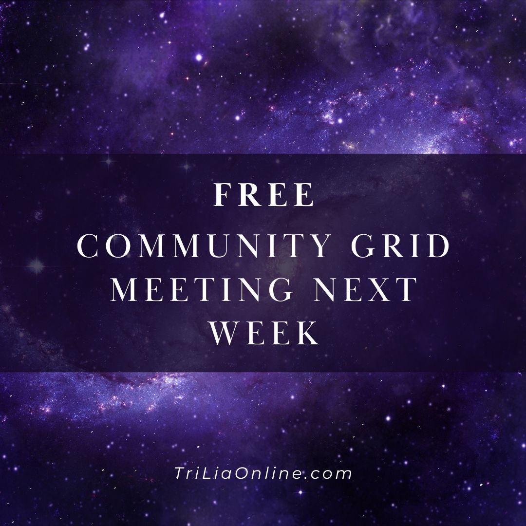 TriLia_Online's tweet image. Free Community Grid Meeting on June 3rd at 8PM!
~
#spiritualawakening #energyhealing #divinematrix #healingjourney #soulgrowth