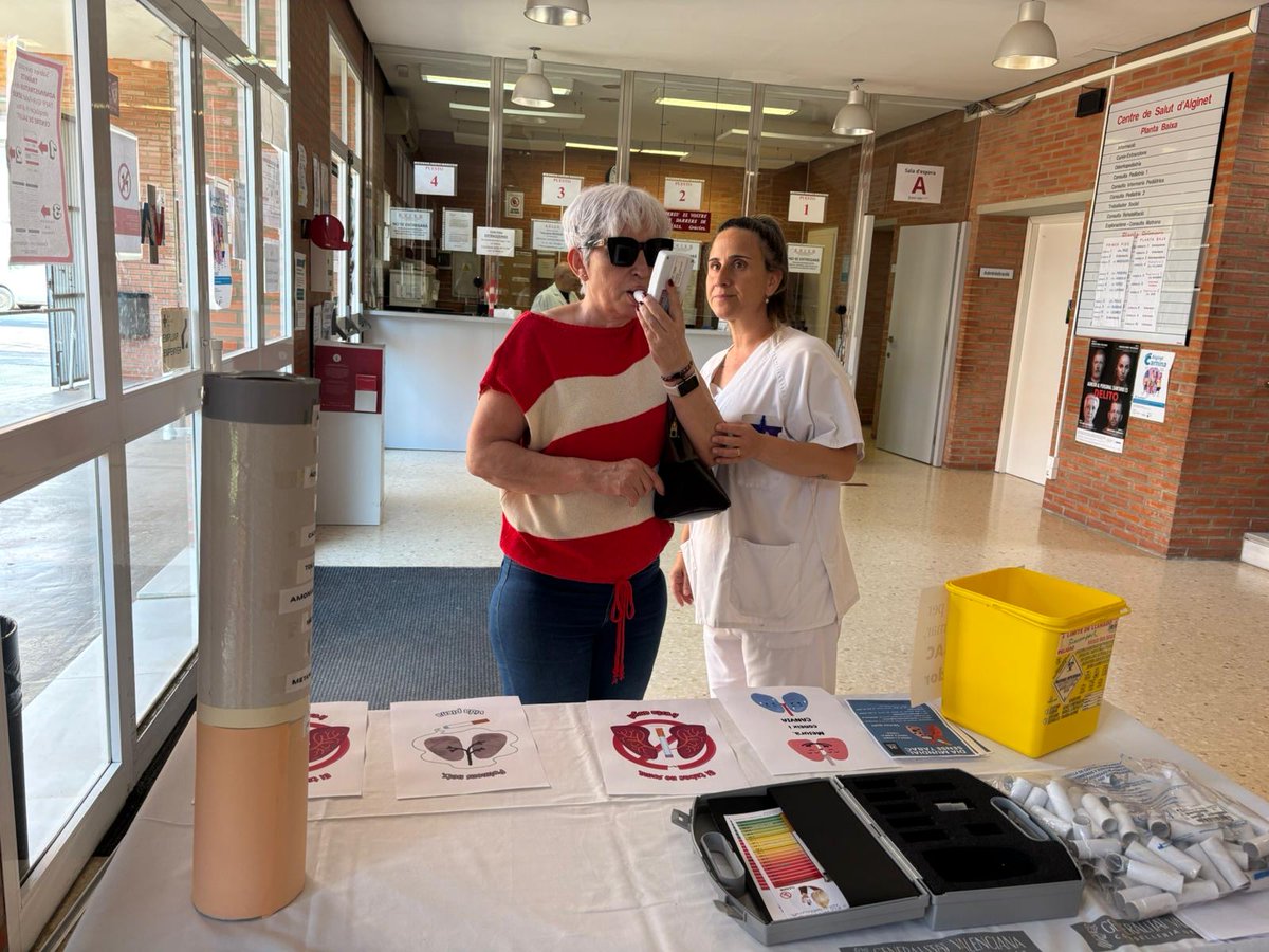 🚭💥 Dia Mundial Sense Tabac en el Departament de Salut de La Ribera (3)

#HospitalLaRibera #DíaMundialSinTabaco #RompeElHábito #DejaElTabaco #SaludRespiratoria #Neumología