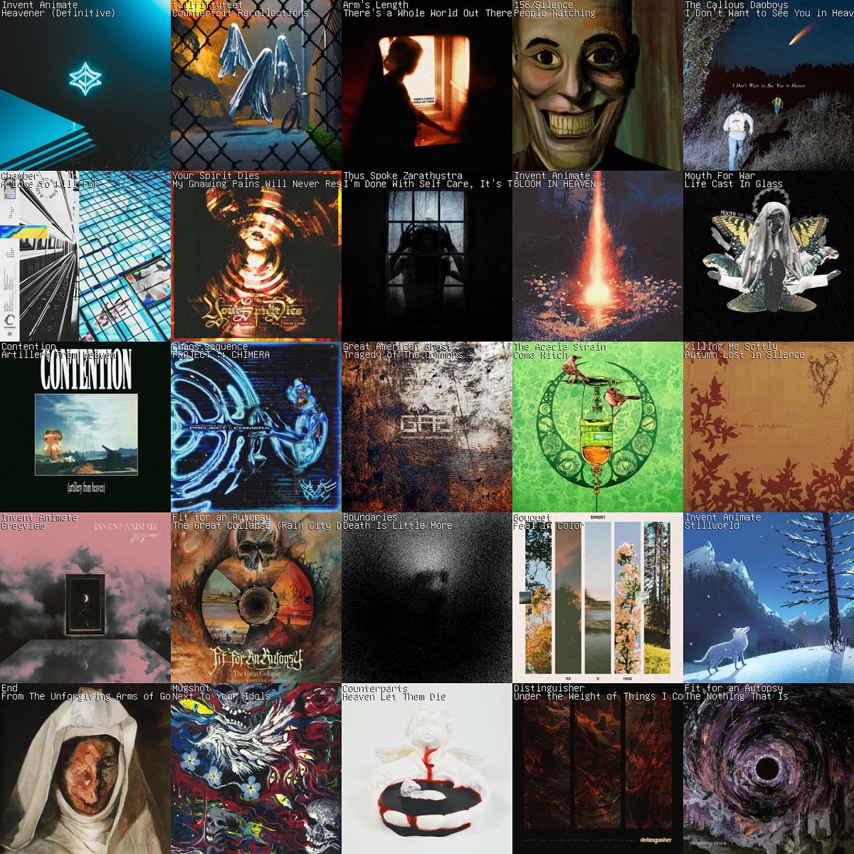 This is what my week sounded like! I’ve been heavily stuck on some of these 2025 releases