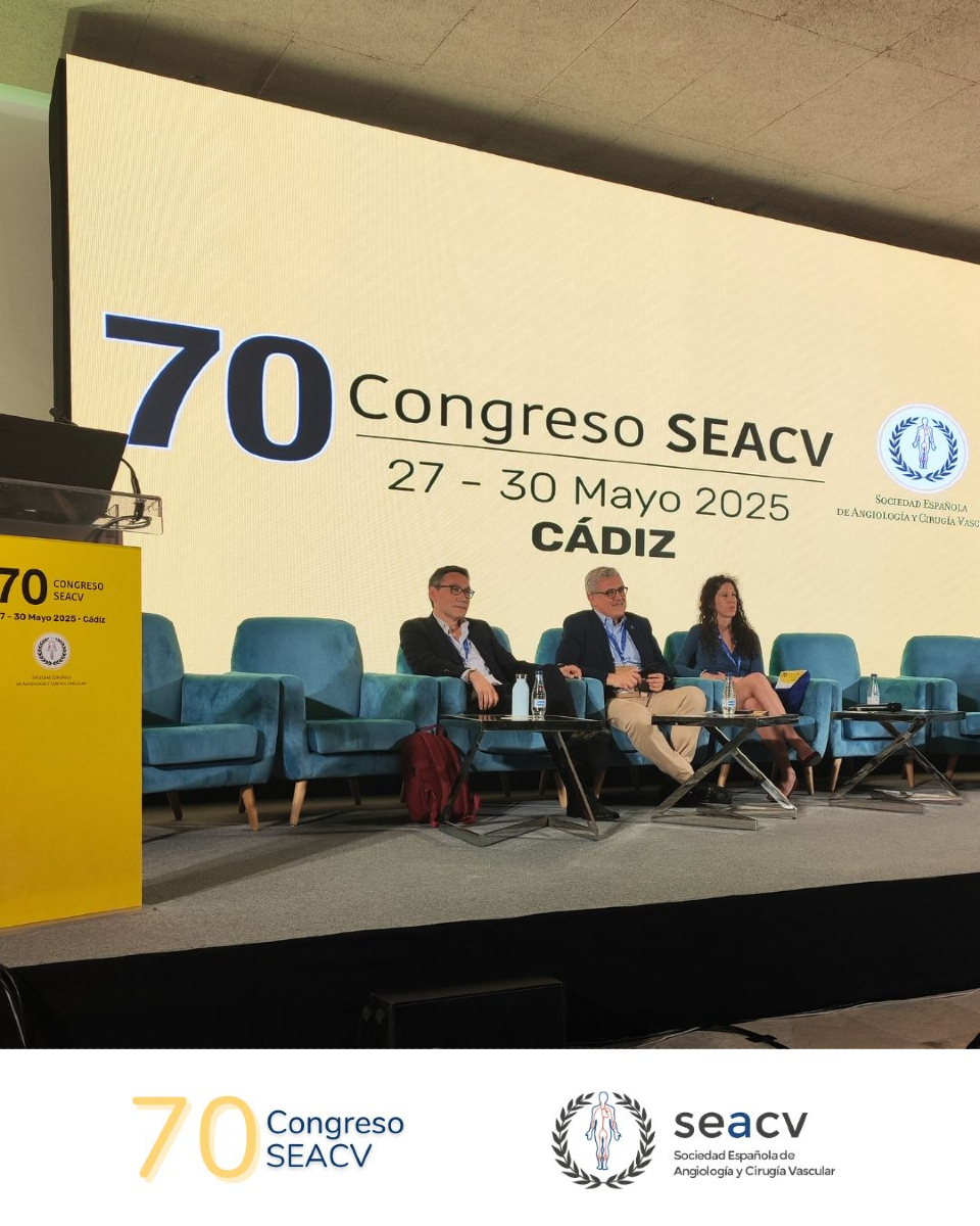 Ya hemos podido disfrutar de la ponencia magistral del Dr. Ros y las ponencias sobre CNE 🤗. 

👉 Nos vemos de nuevo en una hora con la mesa de trabajo sobre medicina vascular y la mesa internacional. 

#congresoseacv #seacv #70congresoseacv #angiologia #cirugiavascular