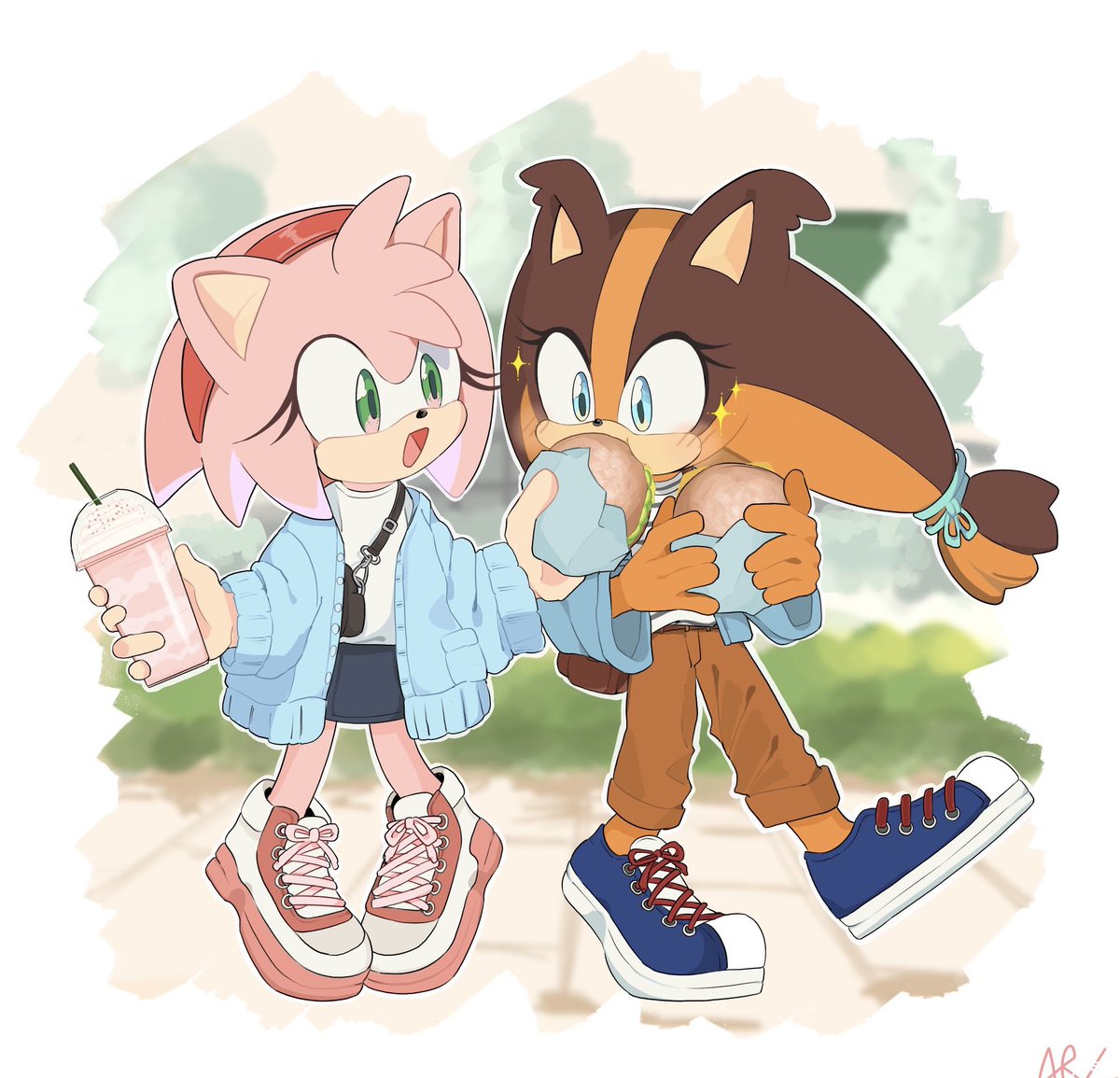 3年前の絵リメイクしたい
左2025年  右2022年