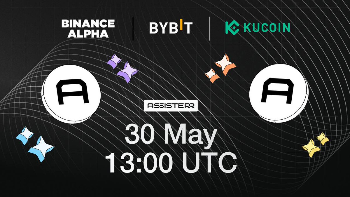 Great founder, 5M users, 26K+ agents, 10M+ queries in 6 mo.
We backed <a href="/assisterr/">assisterr</a> super early because they’re building AI infra that actually ships.
$ASRR goes live today on top-tier exchanges - Bybit, Binance Alpha, KuCoin. 
Solana-native. No-code. Real adoption.
Used by teams