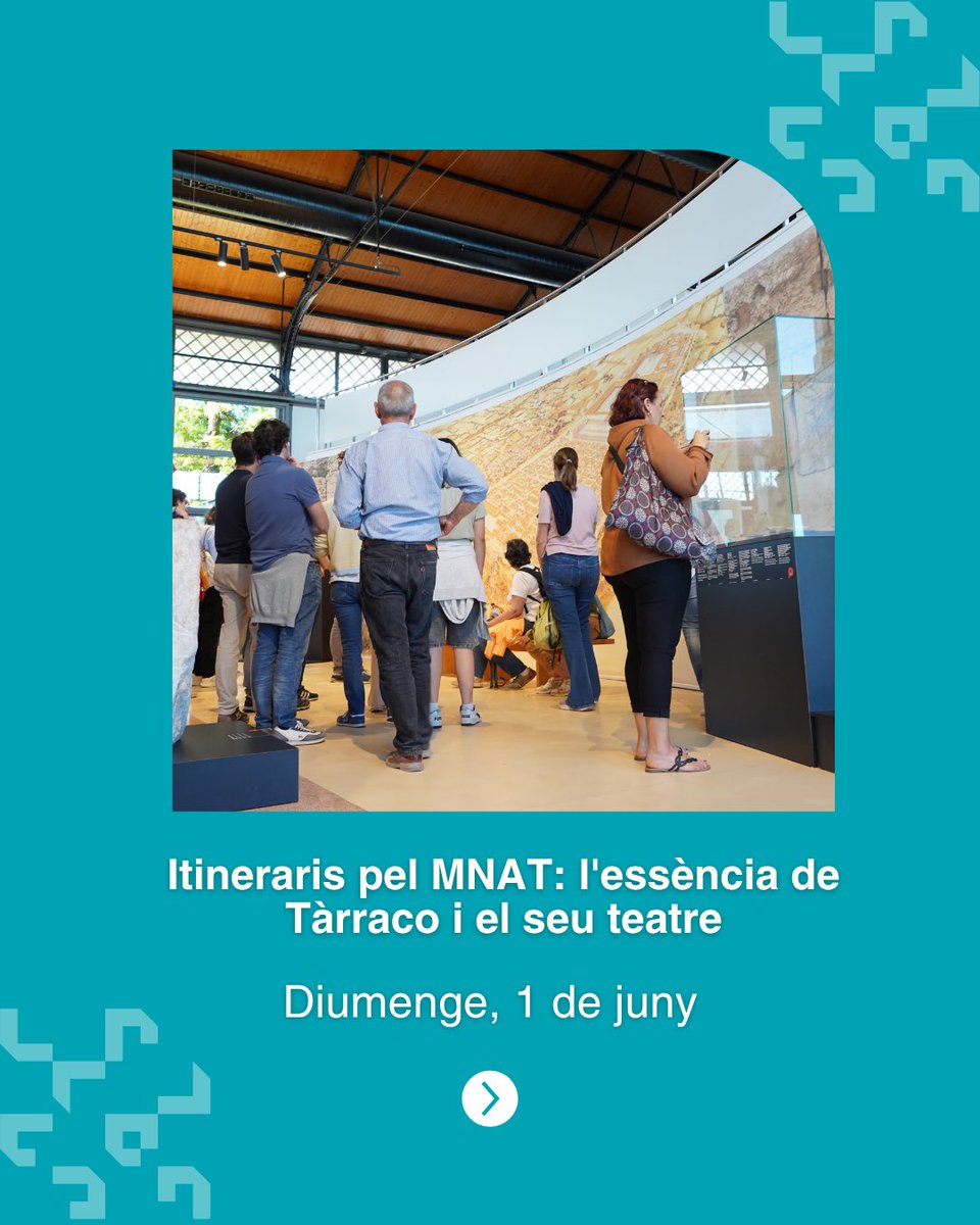 Aquest juny, el MNAT et convida a submergir-te en un viatge apassionant pels vestigis de l’antiga Tàrraco 🏛️

📌 mnat.cat/activitats 

Fil👇