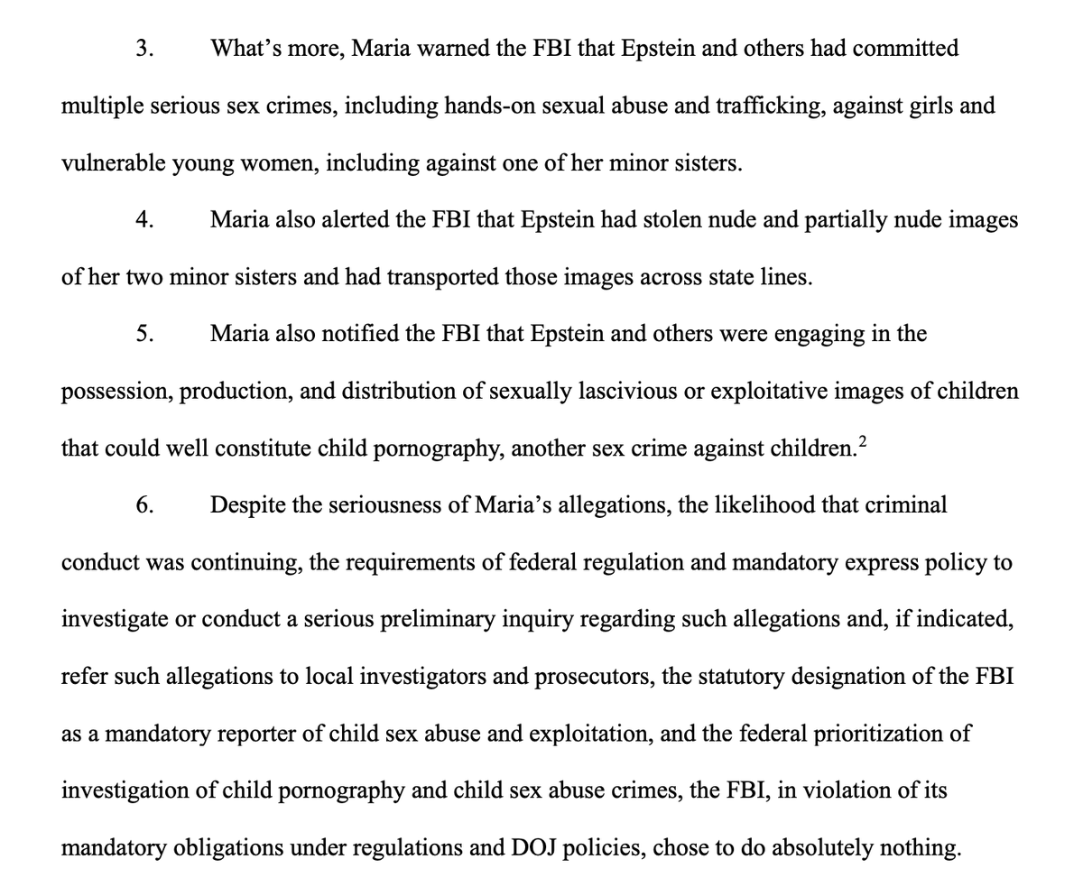 kyledcheney's tweet photo. Maria Farmer, the earliest known accuser of Jeffrey Epstein/Ghislaine Maxwell, is suing the federal government/FBI for refusing to act on her claims. 

https://t.co/u8cy8bOlZC https://t.co/K99ukhoG31