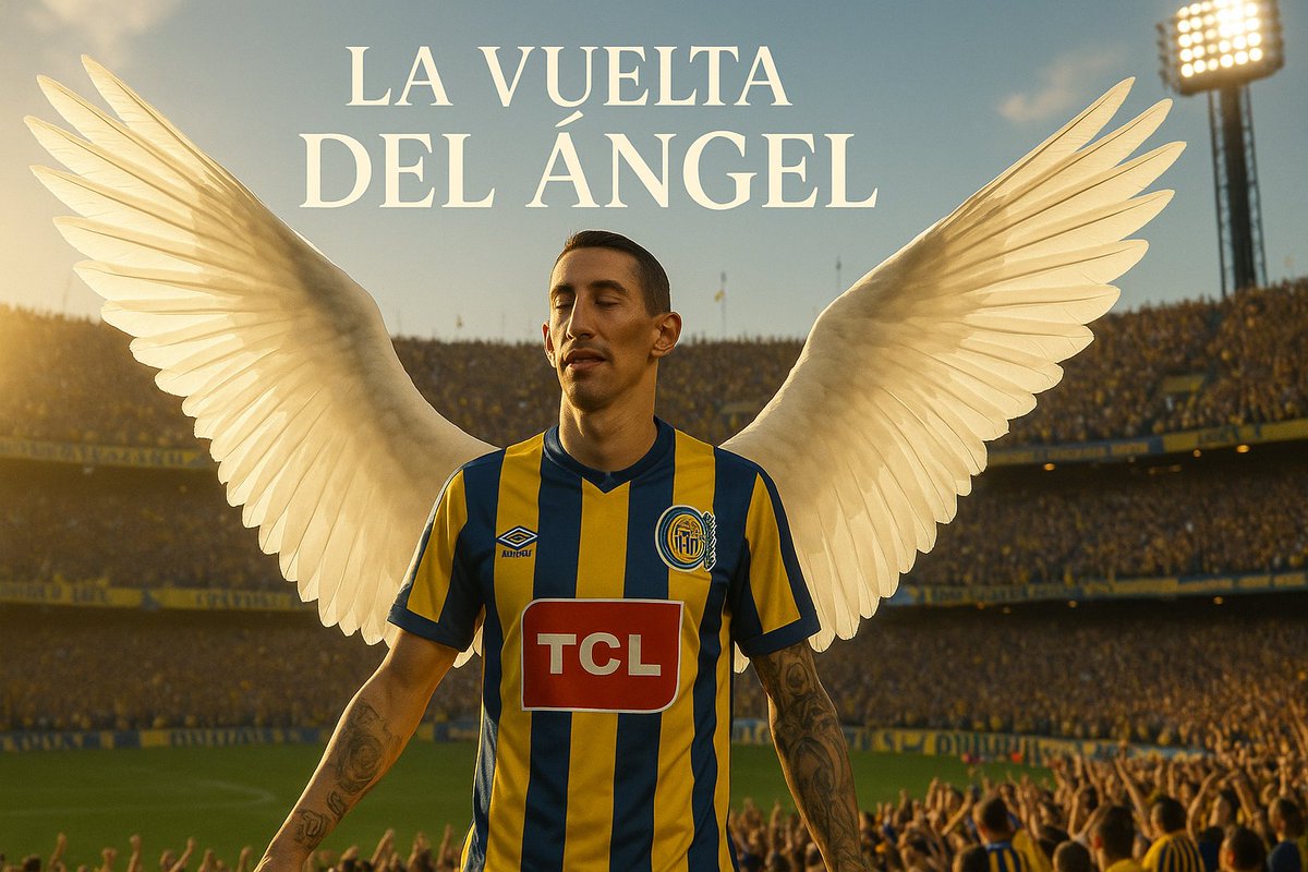 #RosarioCentral💙💛💙💛💙💛 La vuelta del Ángel 💛💙💛💙💛💙