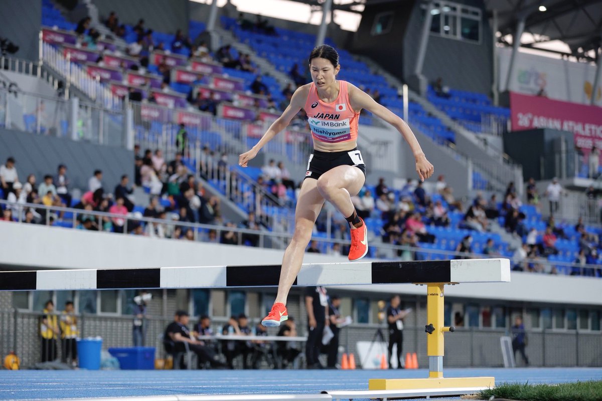 🇯🇵━━━━━━━━━━━🇯🇵 【#アジア選手権】DAY4 女子3000m障害