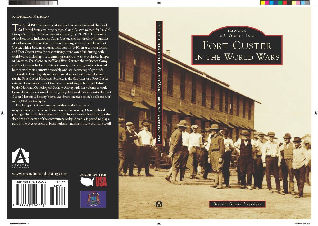 My first book, Fort Custer in the World Wars, drops July 15! 📘
200 historic photos, 7 chapters, and every penny goes to Fort Custer Historical Society.
buff.ly/ySLgxPL 
#MilitaryHistory #FortCuster