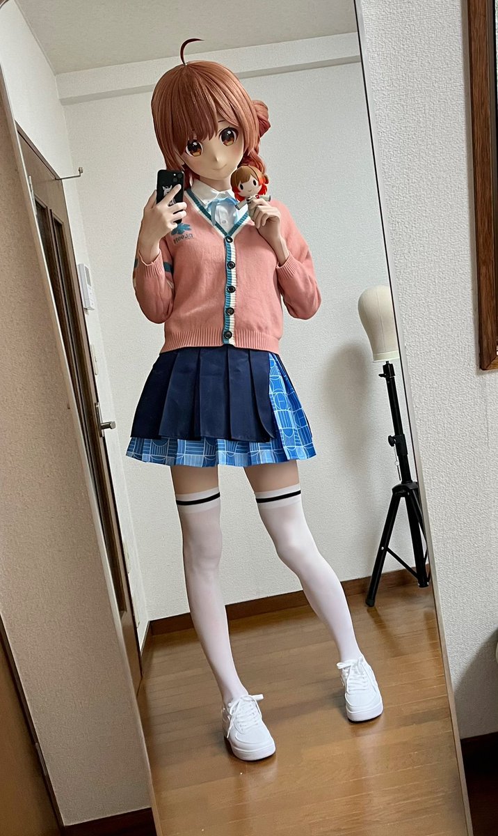 🍙🍙🍙
🎭<a href="/mei2moe/">莓莓</a> 
#kigurumi #着ぐるみ #花海佑芽