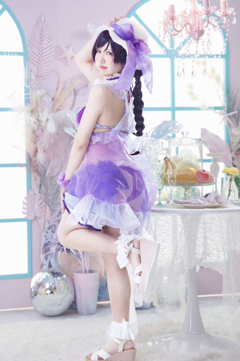 オンラインくじ水着👙
フリルたっぷり甘めなのに、セクシーで好き💜

📸<a href="/simunacanon/">Simuna</a>