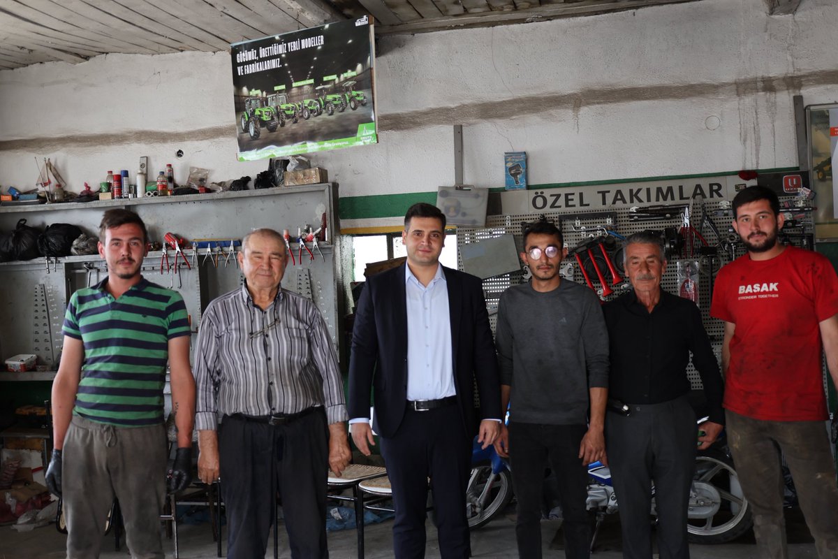 Kaymakamımız Sn. İsmail ŞANAL, İlçemiz sanayi bölgesini ziyaret ederek esnaflarımız ile sohbet etti.