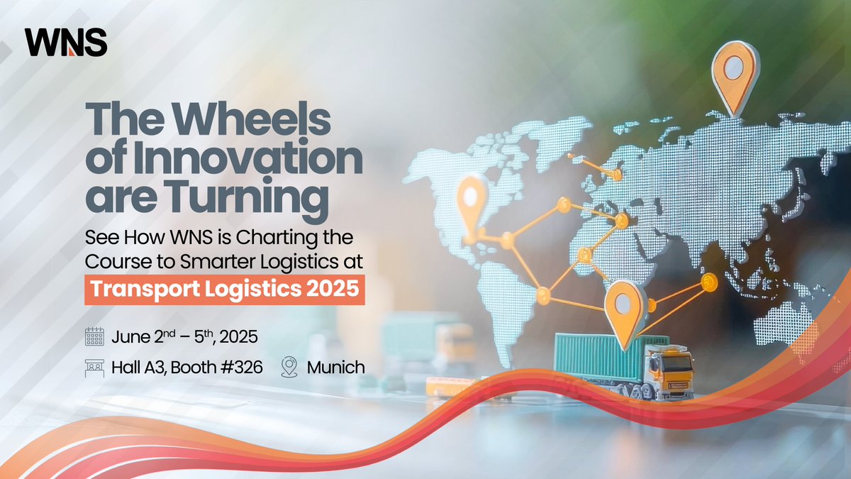 We’re at Transport Logistics 2025, Munich | June 2–5 | Booth #326, Hall A3! Join us to explore how #GenAI &amp; #AgenticAI are transforming freight #analytics, exception management &amp; customer-centric CX. We Never Stop building smarter #logistics. Register: bit.ly/TP1-S