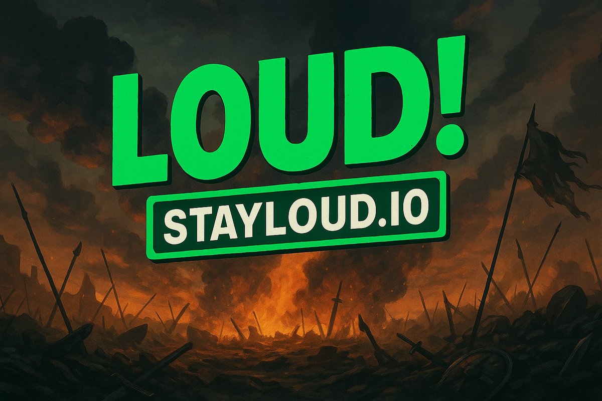 LOUD is more than a token it’s a movement.

With momentum building fast, this is your chance to ride the wave before the next big leap.

Don’t just watch the noise. Be the noise.
#KAITO  #LOUD #StayLoud $LOUD #stayloudio