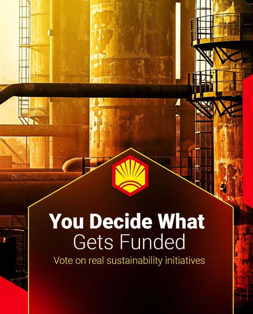 shell_token's tweet image. Shell Token gives you a voice. Token holders vote on which green projects to support from reforestation to renewable energy builds. Your stake, your say.