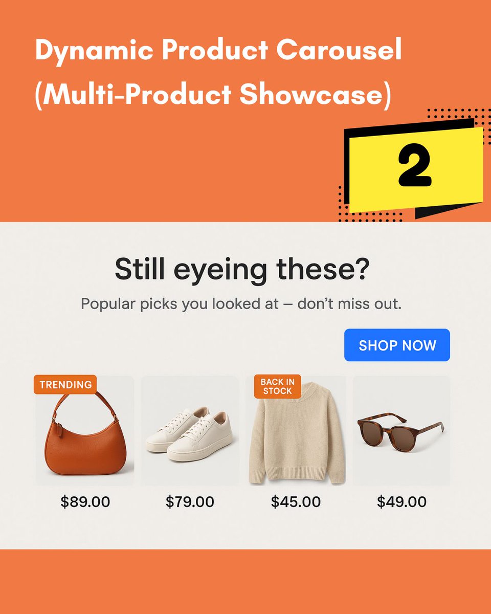 TheCommerceShop's tweet photo. 97% of visitors leave without buying.

Retargeting brings them back. 🎯

Warm audiences. Lower costs. Higher ROAS.

If you're not retargeting, you're leaving money on the table. 💸

#eCommerce #MarketingTips #Retargeting #DTC #FacebookAds https://t.co/iodm8sNKm9