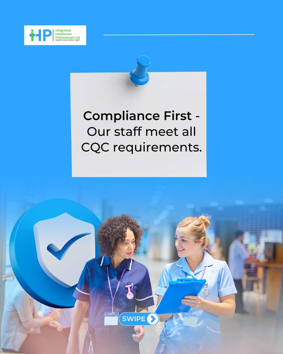 IHcPro's tweet photo. What makes a healthcare recruiter worth partnering with? 👇
Pre-vetted staff
Capacity-building training
Speed + compliance
Honest communication
That’s how we do it at IHcPro
🔗 https://t.co/AF9nAVtDLA | ✉️ getintouch@ihcpro.co.uk
#HealthcareRecruitment #IHcPro #CQCCompliance https://t.co/fxBfGKQqPj