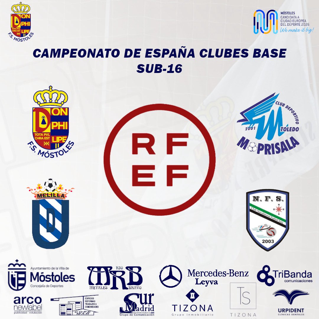 1mostolesfs's tweet photo. 💙CANTERA💙
Puedes seguir al Cadete A en el Campeonato de España a través del siguiente enlace:
📺👉 https://t.co/OTJAzVsKx4
#canteraazul https://t.co/8TiJXz2Lu9
