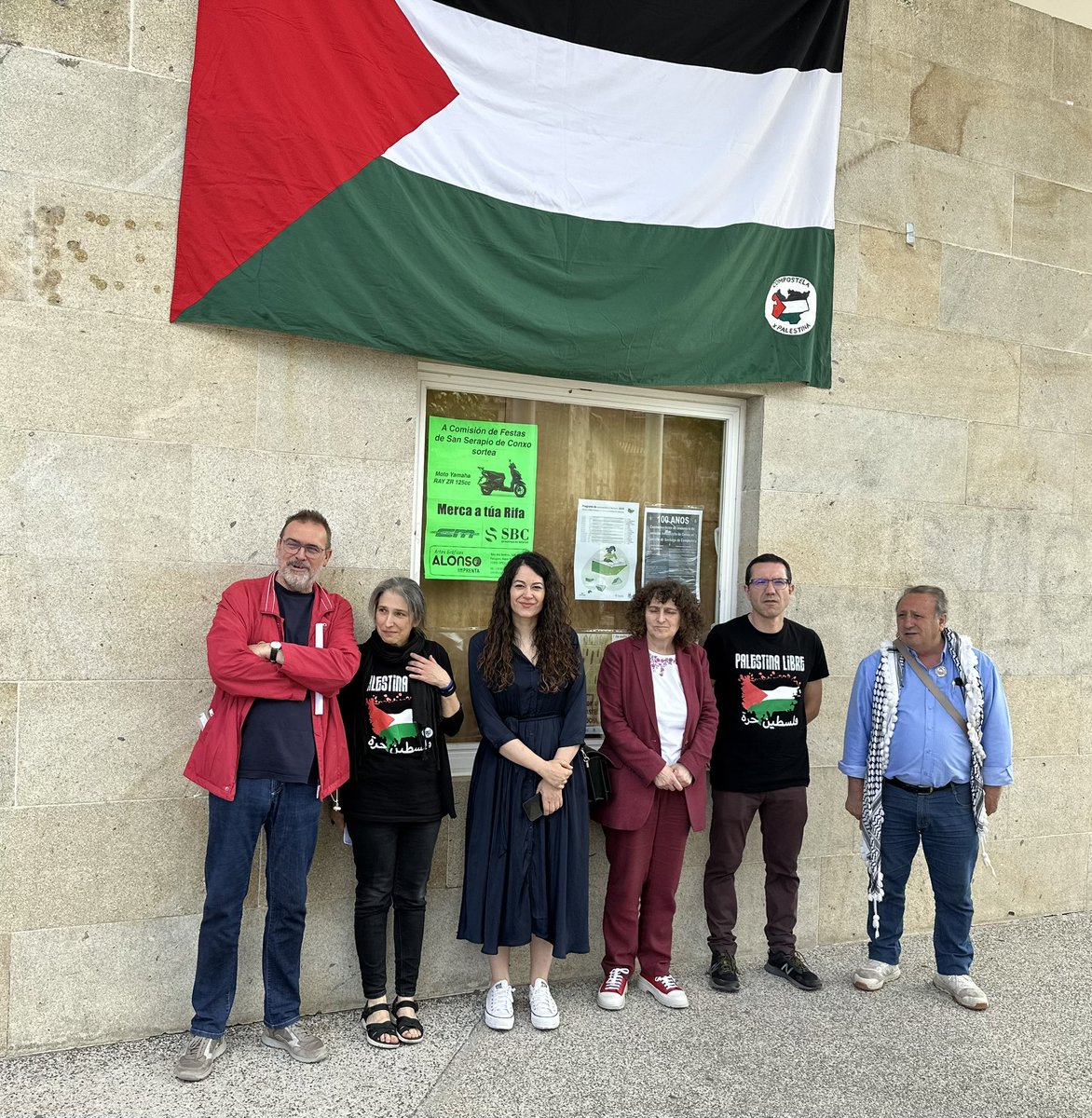 🇵🇸 O Concello visibiliza a situación en Gaza cunha exposición itinerante polos equipamentos municipais que comeza no CSC de Conxo

📸 A mostra, impulsada pola plataforma Compostela por Palestina, reúne imaxes do fotógrafo palestino Hosny Salah

🔗 i.gal/zzRny