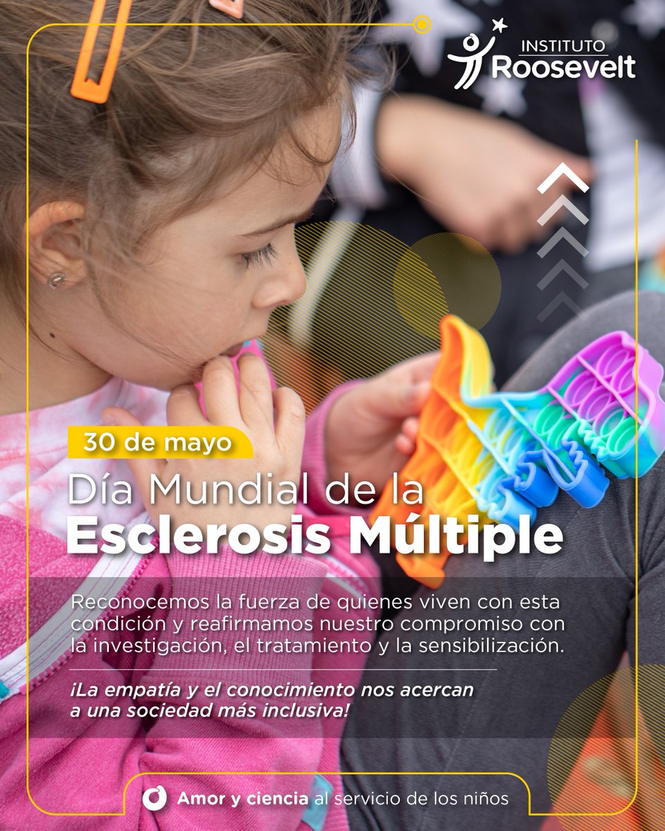 🧠💙 En el Día Mundial de la Esclerosis Múltiple honramos la valentía de quienes enfrentan esta enfermedad a diario. Su fuerza nos inspira a seguir construyendo una sociedad más empática, informada e incluyente.

#EsclerosisMúltiple #DíaMundialEM #SaludConCompromiso