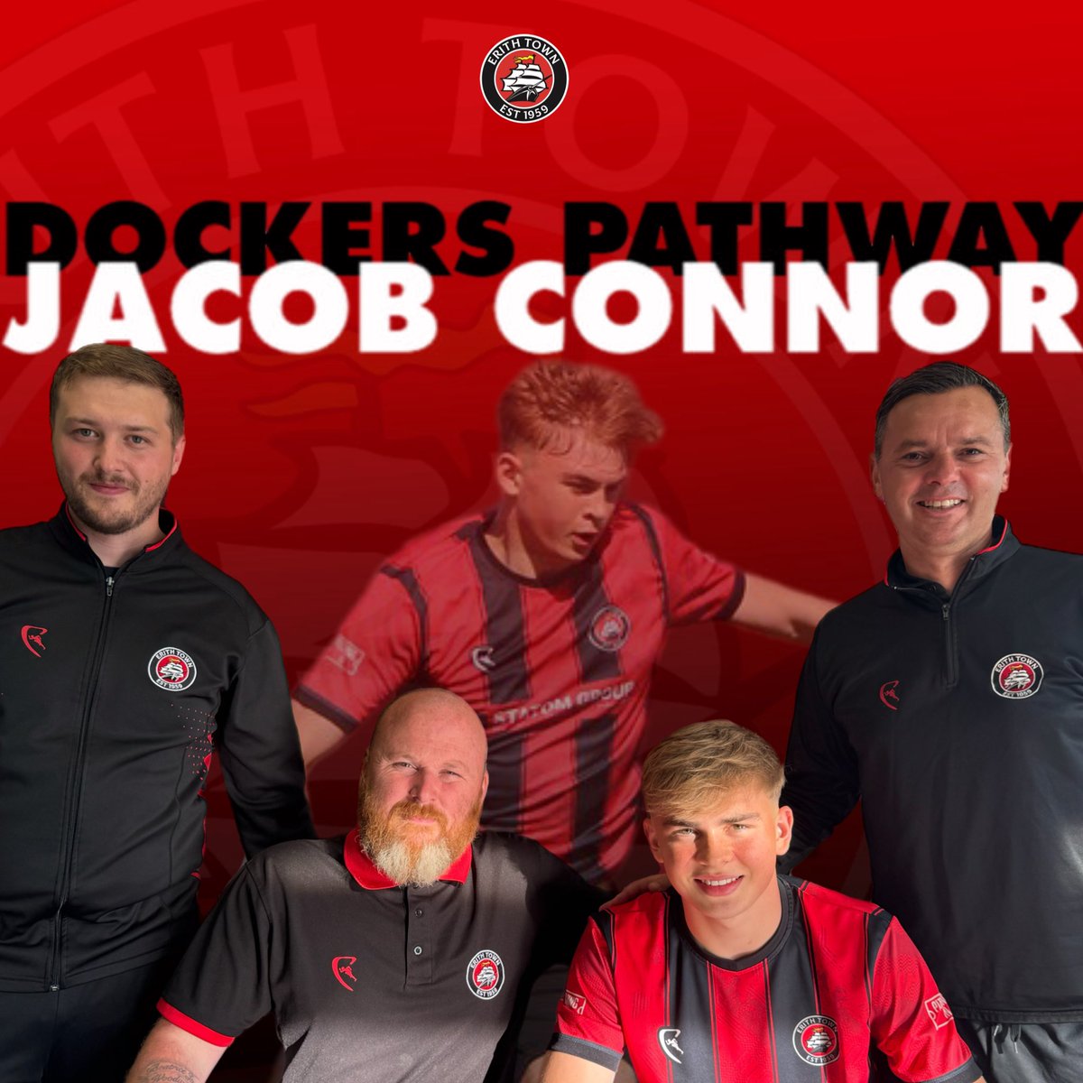 🛣️ | CONNOR COMMITS TO 2025/26

The #DockersPathway continues to be the way for young players to develop and we are proud to see Jacob Connor, a member of our youth system, sign for the upcoming season.

erithtown.com/connor-commits/

#UpTheDockers
