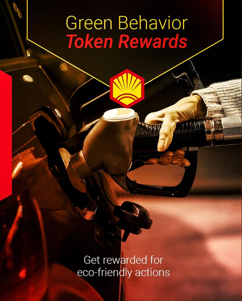 shell_token's tweet image. Whether you're carpooling, charging your EV, or joining a cleanup event Shell Token tracks and rewards your sustainable actions. Let’s gamify going green!
