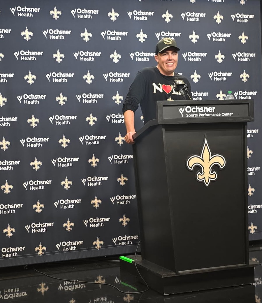 Paul Chestnutt (@paulchestnutt) on Twitter photo Friday Edition Sports Roundtable Show 11AM - Listen What Saints Head Coach Kellen Moore Had to Say During His Press Conference after Thursday Week 2 OTAs and Player Interviews <a href="/WPNNPensacola/">WPNN Pensacola 103.7FM / 790AM</a> 103.7FM 790AM & 5PM <a href="/FoxSportsPcola/">Fox Sports Pensacola</a> The Fan 101.1FM 1450AM Friday Edition Sports Roundtable Show 11AM - Listen What Saints Head Coach Kellen Moore Had to Say During His Press Conference after Thursday Week 2 OTAs and Player Interviews <a href="/WPNNPensacola/">WPNN Pensacola 103.7FM / 790AM</a> 103.7FM 790AM & 5PM <a href="/FoxSportsPcola/">Fox Sports Pensacola</a> The Fan 101.1FM 1450AM