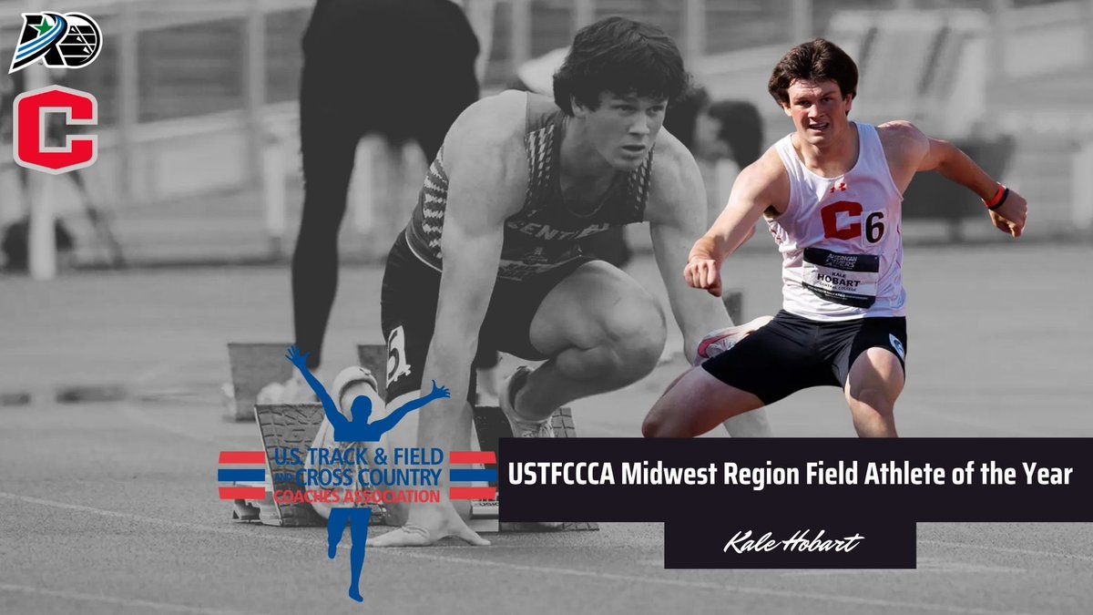 M🏃: <a href="/CentralDutch/">Central Dutch</a> Kale Hobart Named <a href="/USTFCCCA/">USTFCCCA</a> Midwest Region Field Athlete of the Year ‼️

#rollriversTF