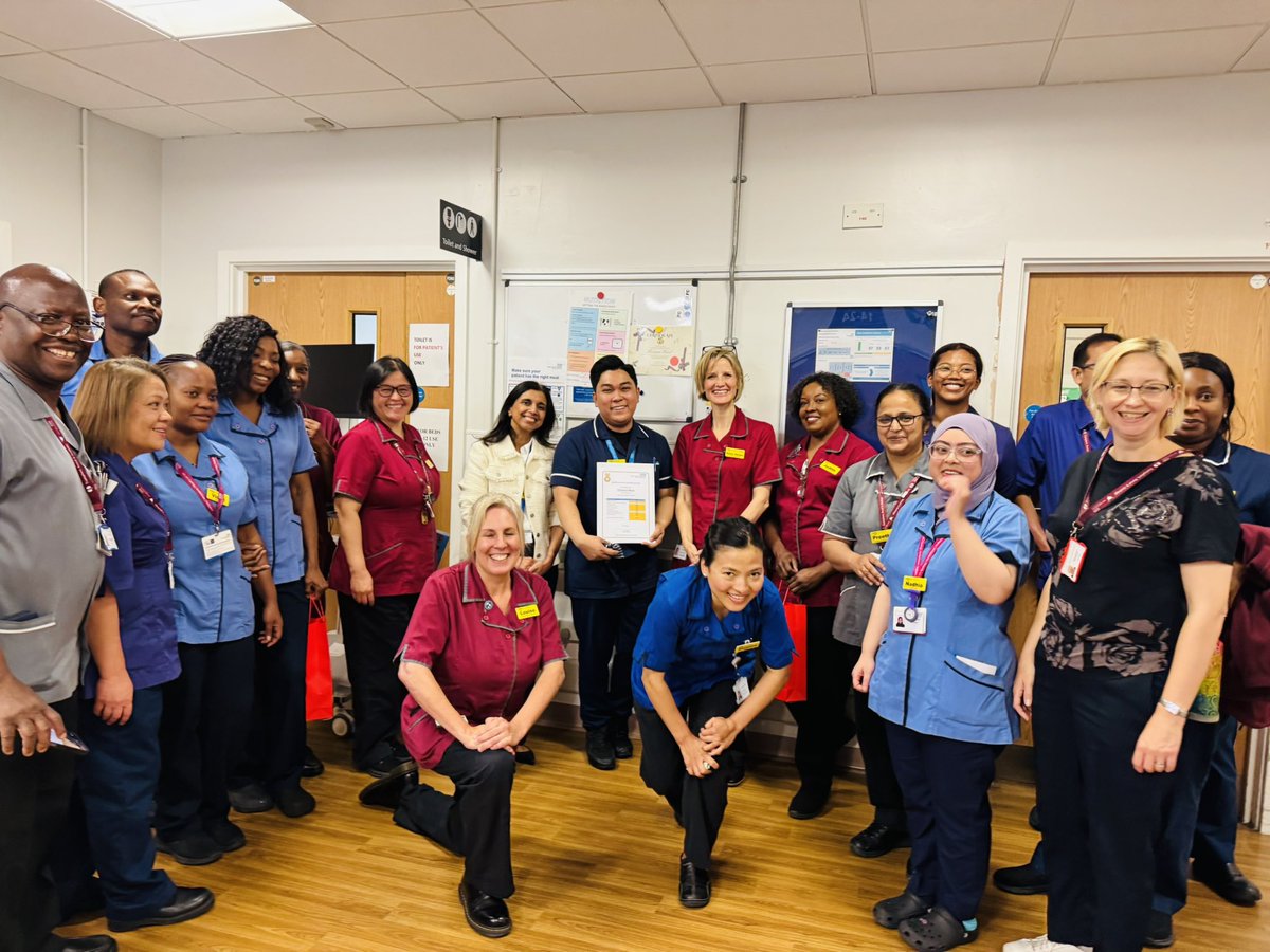 Avey Bhatia (@avey_bhatia) on Twitter photo Congratulations to Florence and Dorcas Wards on achieving Gold Ward Accreditation <a href="/GSTTnhs/">Guy's and St Thomas'</a>
Enjoyed celebrating your success, well done to the whole team <a href="/DawnHar48936953/">Dawn Harper</a> Congratulations to Florence and Dorcas Wards on achieving Gold Ward Accreditation <a href="/GSTTnhs/">Guy's and St Thomas'</a>
Enjoyed celebrating your success, well done to the whole team <a href="/DawnHar48936953/">Dawn Harper</a>