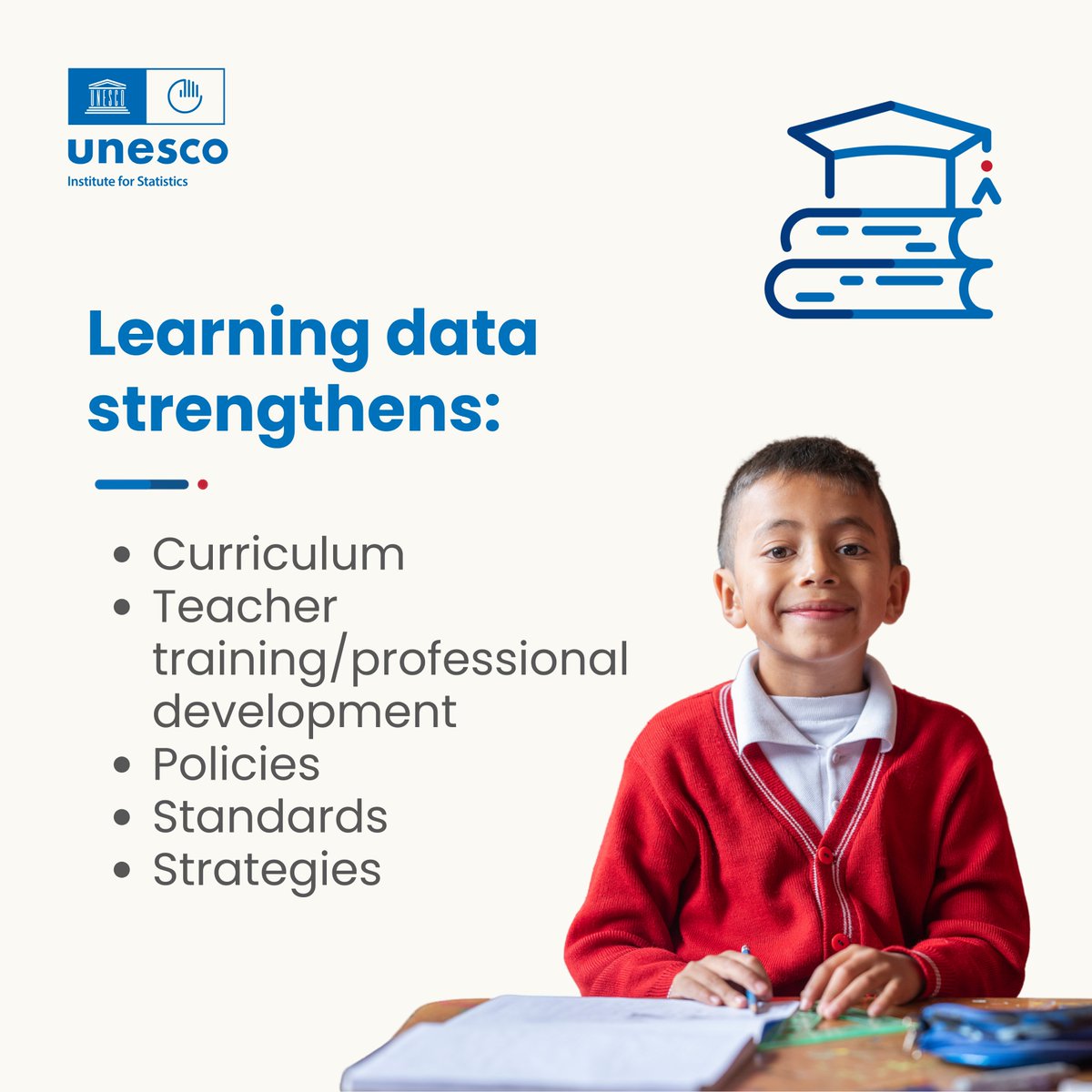 📚Learning #data provides critical insights to improve #education &amp; #literacy globally.

By leveraging this data, education ministries can strengthen policies &amp; strategies to improve education systems.

🔍Discover the tools to monitor #learning outcomes: gaml.uis.unesco.org