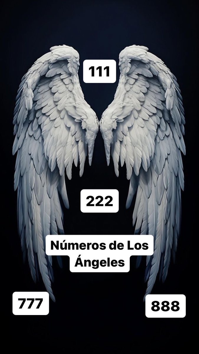 Estos números se te aparecen repetidamente en la vida diaria, como en relojes, patentes de vehículos, recibos, y otros lugares? 
Llegan para captar nuestra atención y comunicarnos algo importante. 
Números Angelicales:👇🏻