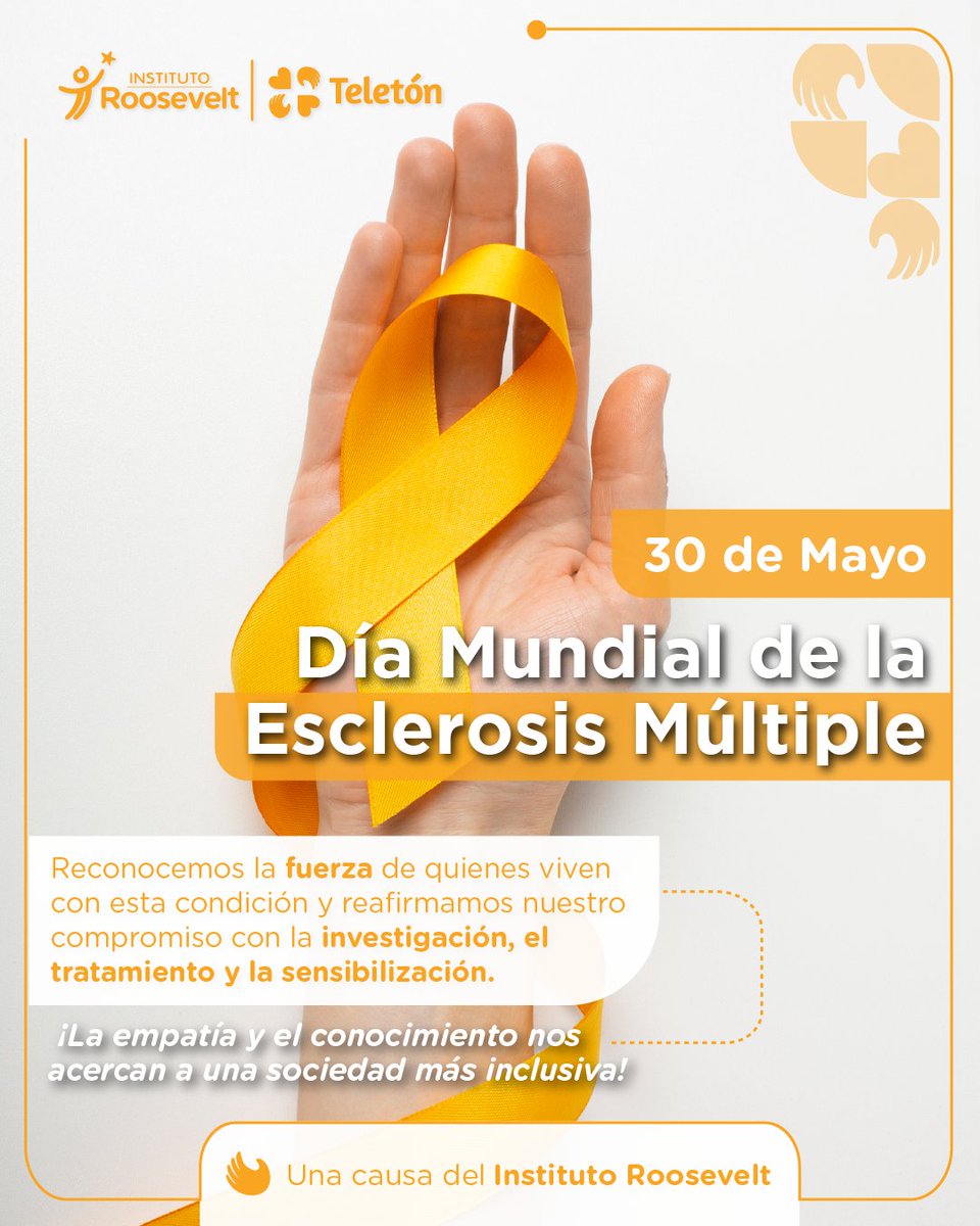 🧠💙 En el Día Mundial de la Esclerosis Múltiple honramos la valentía de quienes enfrentan esta enfermedad a diario. Su fuerza nos inspira a seguir construyendo una sociedad más empática, informada e incluyente.

#EsclerosisMúltiple #DíaMundialEM #SaludConCompromiso