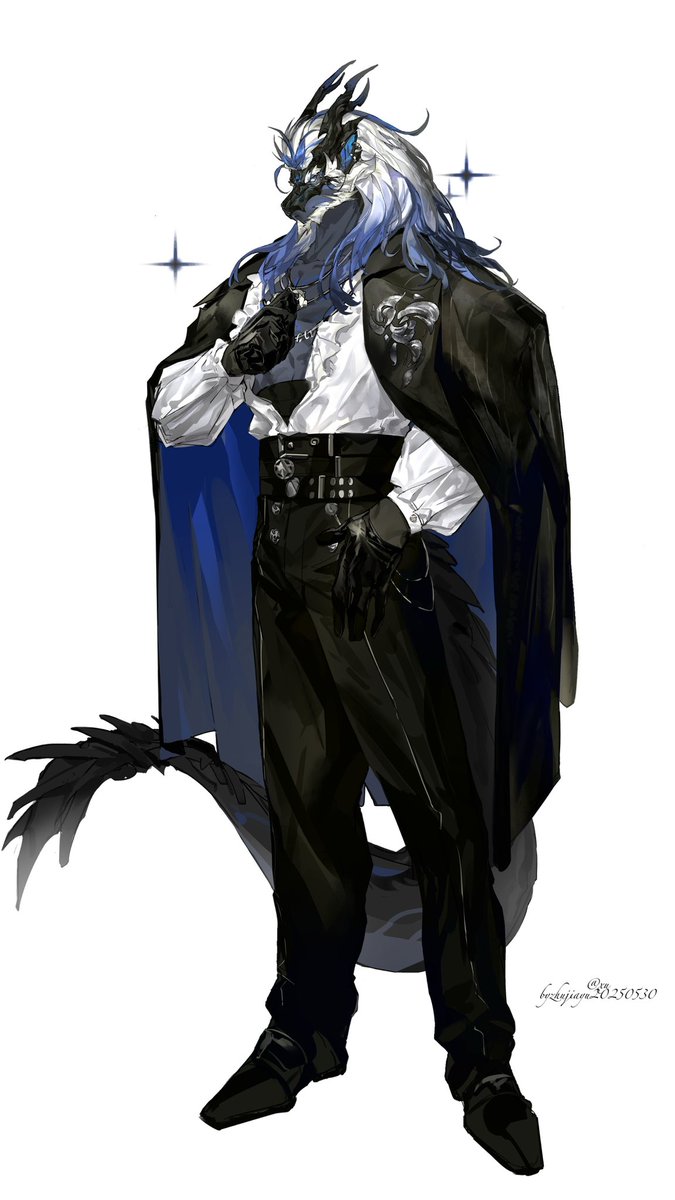 Meet my OC!  A mysterious dragon mage 🐉✨ #OC #FurryArt #FantasyArt #DragonOC #BlackDragon