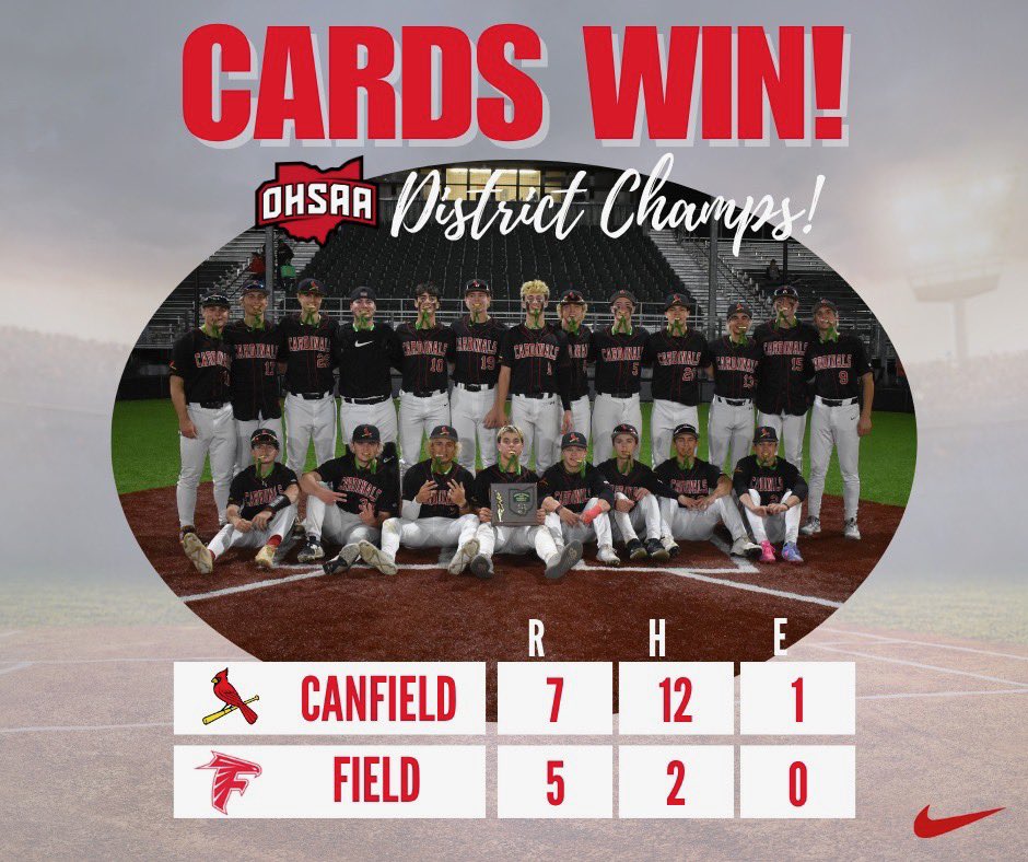 Canfield HS Baseball tweet media