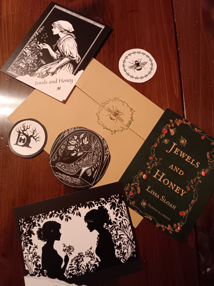 Lissa Sloan (@lissasloan) on Twitter photo Jewels and Honey #swag is buzzing through the #mail even as we speak. If you want some for yourself, stop on by lissasloan.com by June 3 to see how to get yours. I'll send it internationally too!
B/W postcards & #glassslipper sticker by <a href="/AmandaBergloff/">Amanda Bergloff</a> 🖤
#fairytales Jewels and Honey #swag is buzzing through the #mail even as we speak. If you want some for yourself, stop on by lissasloan.com by June 3 to see how to get yours. I'll send it internationally too!
B/W postcards & #glassslipper sticker by <a href="/AmandaBergloff/">Amanda Bergloff</a> 🖤
#fairytales