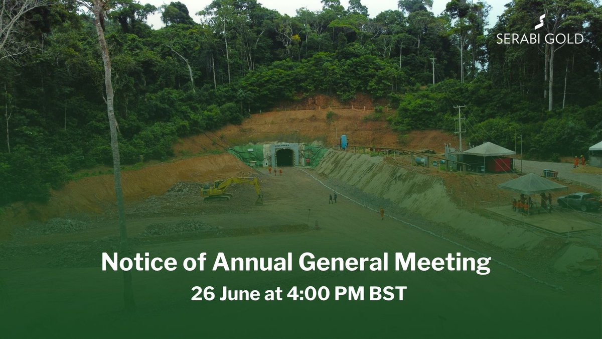 Our 2025 Annual General Meeting (AGM) will take place on 26 June at 4:00 PM BST in London.

Find out more: shorturl.at/DozNm
#SRB #AGM2025