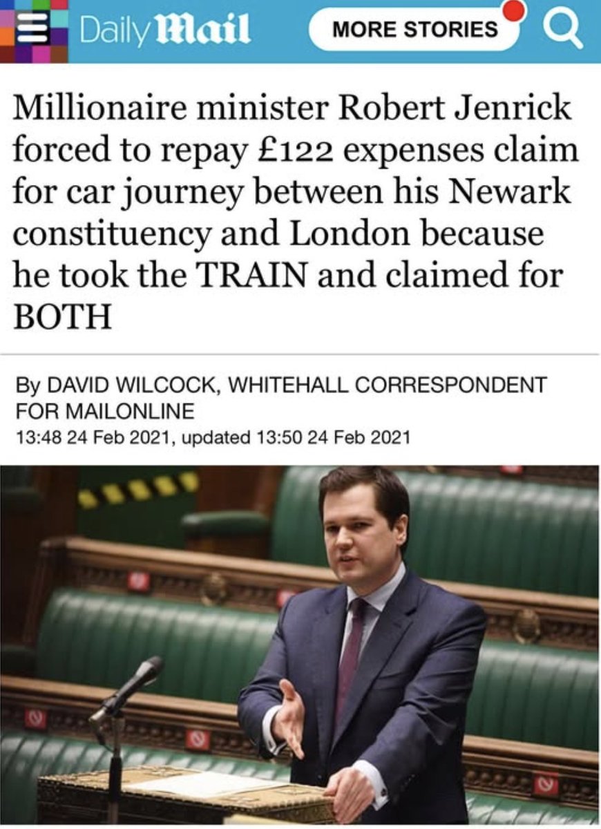 He is so busy running to be leader of the Conservative Party he has become quite forgetful...