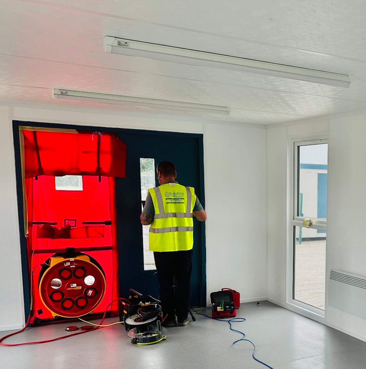 SpacemakerMod's tweet image. Big thanks to Dave at Yorkshire Air Testing Ltd for teaching me some valuable skills today and helping test some of our modular buildings! 🚧🏢
We are committed to improving and maintaining top quality in manufacturing.