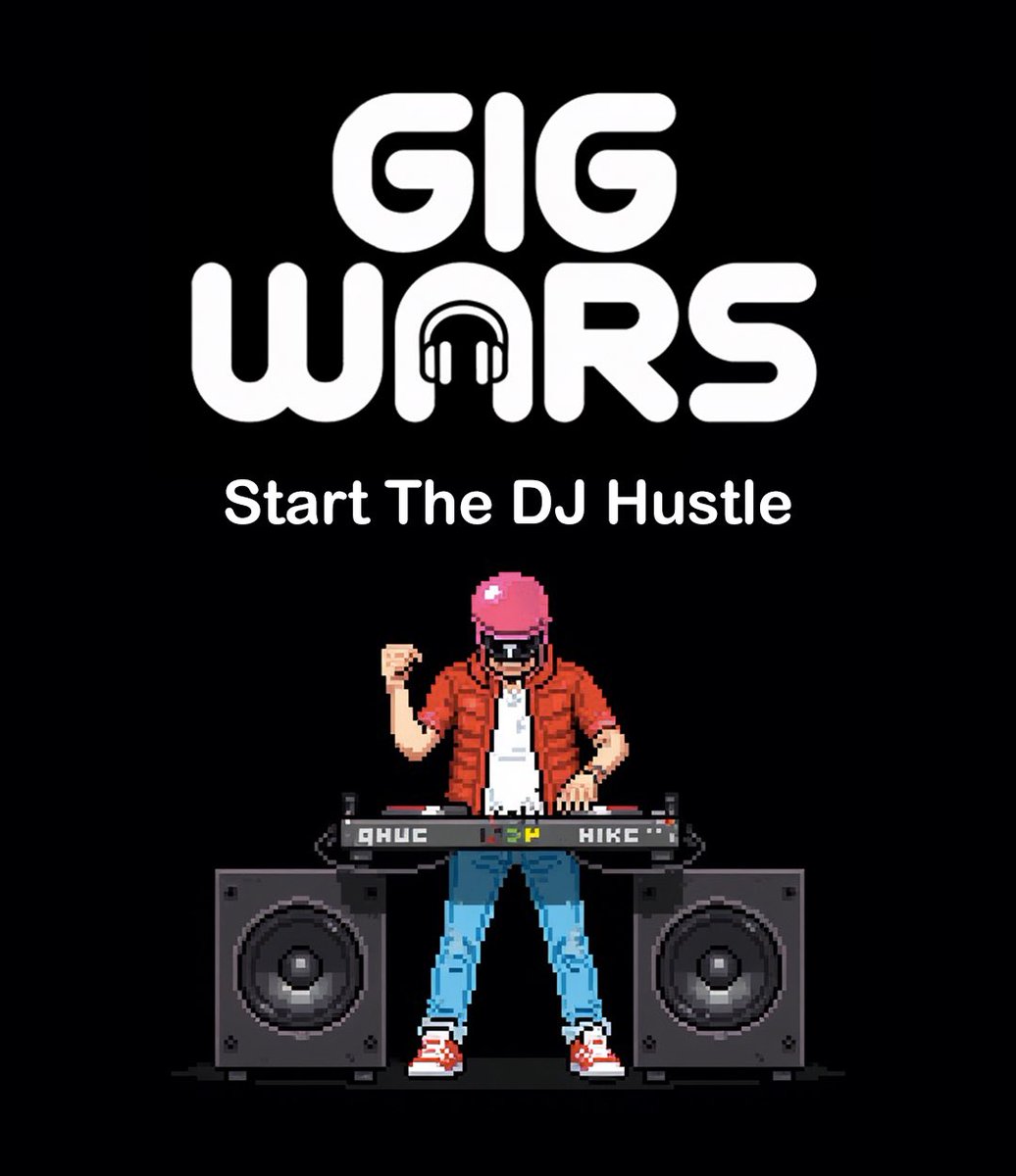 GIG WARS — beta registration open🎮

After 3 years in the lab cookin’ up 🔥, Gig Wars is ready to change the #NFT game. It’s time to stack Djens &amp; get ready to battle. 

• Start your DJ brand &amp; build your squad
• Flip tracks like coins, watch your bag grow
Rise from local gigs