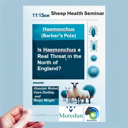 neryswright's tweet image. ❓Attending @natsheep North Sheep next week?
🗣️ not bored of me talking about parasites yet……
🪱 come along to the Animal Health Seminars Wednesday 4th June
11.15 Is haemonchus a real threat in the north of England?
Join SCOPS and @MoredunComms for this timely discussion.