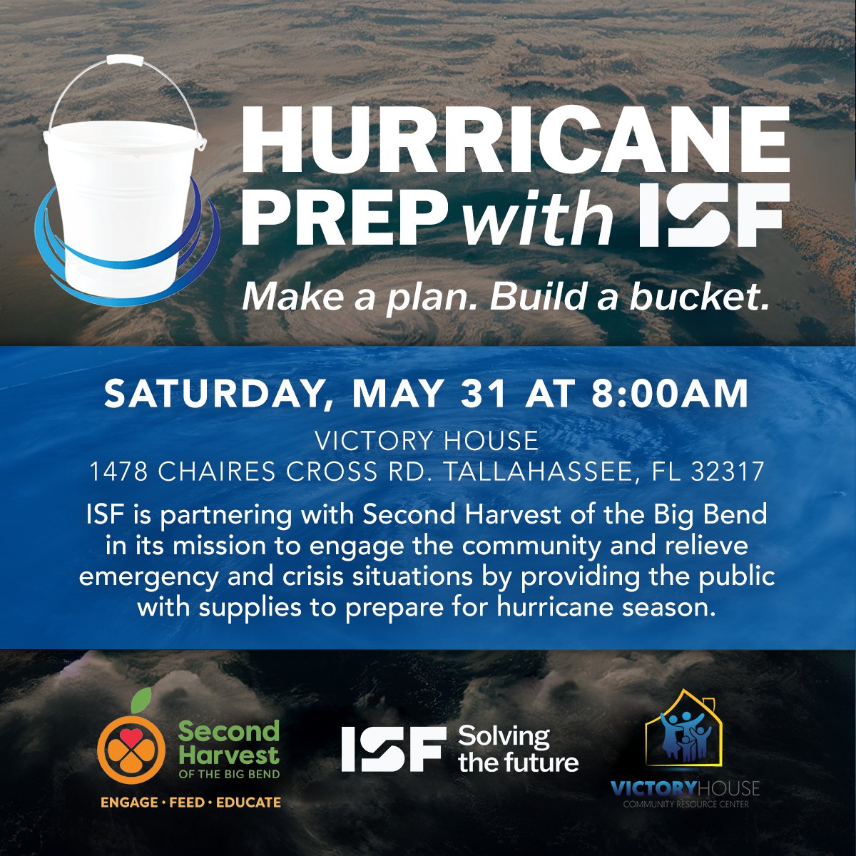 ISF inc. (@isf_inc) on Twitter photo The ability to recover from an emergency quickly depends on how prepared you are. That’s why ISF is joining <a href="/SecondHarvestBB/">Second Harvest of the Big Bend</a> and Victory House tomorrow for a local food drive. We’ll be handing out hurricane preparedness kits to help families take proactive steps ahead of the The ability to recover from an emergency quickly depends on how prepared you are. That’s why ISF is joining <a href="/SecondHarvestBB/">Second Harvest of the Big Bend</a> and Victory House tomorrow for a local food drive. We’ll be handing out hurricane preparedness kits to help families take proactive steps ahead of the