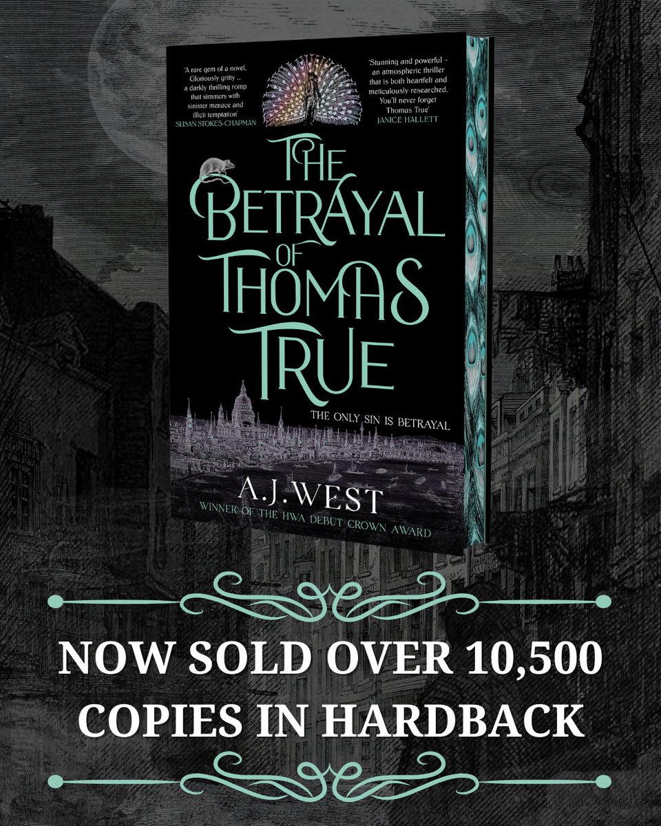 AJ West #AlwaysTogether (@ajwestauthor) on Twitter photo So happy to hear from my publisher today that #ThomasTrue has sold over 10,000 copies hardback in the UK and still going strong. Quite an achievement all things considered! Thanks everyone! Paperback out July 3: linktr.ee/ajwest <a href="/OrendaBooks/">Karen Sullivan 🇺🇦🇨🇦🇬🇧</a> So happy to hear from my publisher today that #ThomasTrue has sold over 10,000 copies hardback in the UK and still going strong. Quite an achievement all things considered! Thanks everyone! Paperback out July 3: linktr.ee/ajwest <a href="/OrendaBooks/">Karen Sullivan 🇺🇦🇨🇦🇬🇧</a>