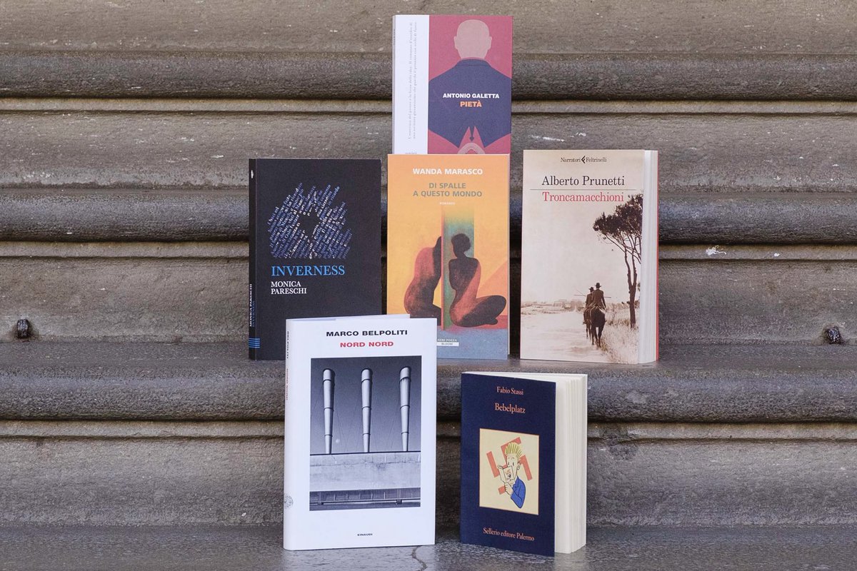 PREMIO CAMPIELLO LA CINQUINA Wanda Marasco con “Di spalle a questo mondo” (Neri Pozza), Monica Pareschi con “Inverness” (Polidoro), Fabio Stassi con “Bebelplatz” (Sellerio Editore), Marco Belpoliti con “Nord Nord” (Einaudi) Alberto Prunetti con “Troncamacchioni” (Feltrinelli)