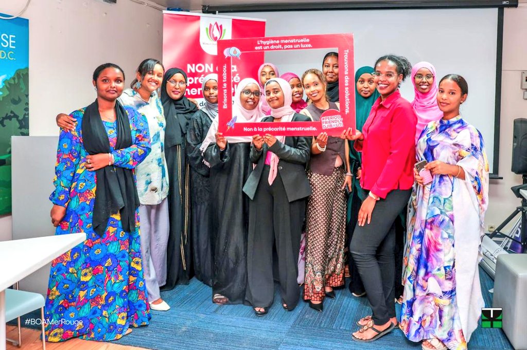 FarmGirlDJ's tweet image. “Menstrual health is a right, not a luxury.🩸💪🏾
It is Time For Action.On Menstrual Hygiene Day in #Djibouti, we stood together breaking taboos, raising awareness, and saying NO to period poverty.#MHDay2025 #PeriodFriendlyDjibouti
#MenstrualEquity #ItsTimeForAction