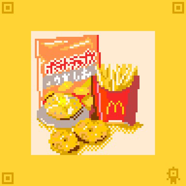 netroco's tweet image. 国際ポテト・デー
#pixelart  #ドット絵