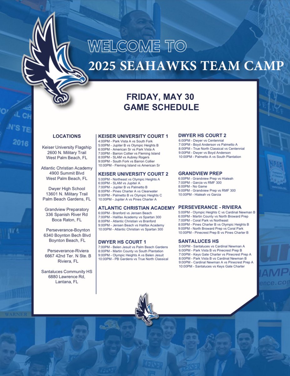 Keiser Men's Basketball tweet media