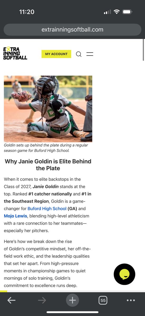 Janie Ann Goldin 2027 (@janiegoldin) on Twitter photo Huge thank you to <a href="/ExtraInningSB/">EXTRA INNING SOFTBALL</a> for ranking me #1 catcher in the nation! Couldnโt do it without the people who have supported me throughout this journey! Very excited for this upcoming summer season! <a href="/MojoLewis/">TN Mojo-Lewis/Hebron Christian/Brittany Lewis</a> <a href="/BSherSB/">Barb Sherwood</a> <a href="/CatchingCoopers/">Coopers Catching Corner</a> <a href="/martin_lincoln/">Lincoln Martin</a> <a href="/BWolvesSoftball/">Buford Wolves SB</a> Huge thank you to <a href="/ExtraInningSB/">EXTRA INNING SOFTBALL</a> for ranking me #1 catcher in the nation! Couldnโt do it without the people who have supported me throughout this journey! Very excited for this upcoming summer season! <a href="/MojoLewis/">TN Mojo-Lewis/Hebron Christian/Brittany Lewis</a> <a href="/BSherSB/">Barb Sherwood</a> <a href="/CatchingCoopers/">Coopers Catching Corner</a> <a href="/martin_lincoln/">Lincoln Martin</a> <a href="/BWolvesSoftball/">Buford Wolves SB</a>