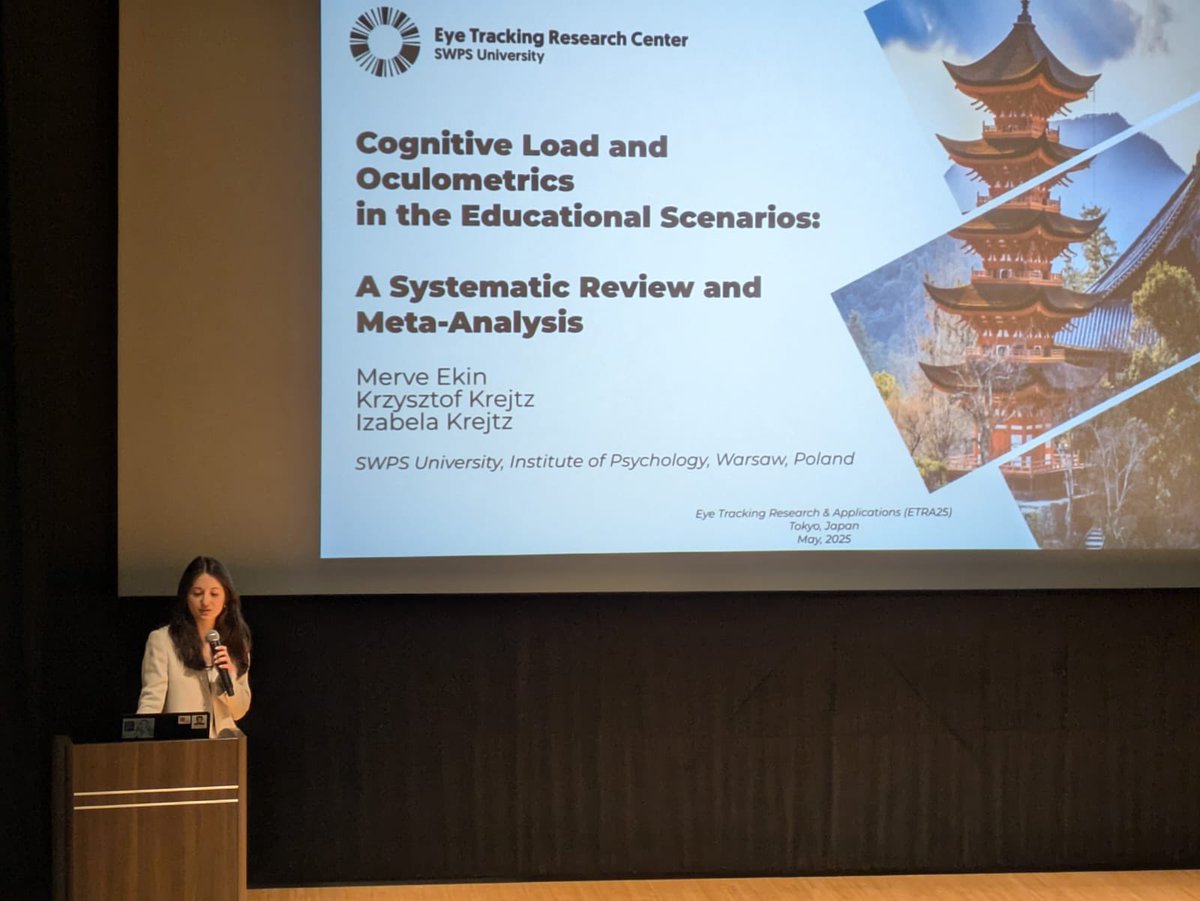 mervekinn's tweet image. A great time at @ETRA_conference in Tokyo!🗼
I was so excited to present my paper.
Here you can check the details: dl.acm.org/doi/10.1145/37…
#EyeTracking #CognitiveLoad