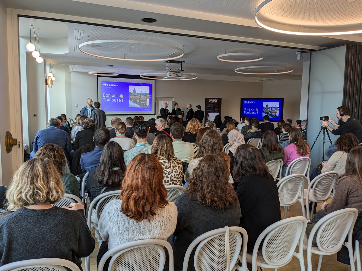 MEG Explore, ça vous parle ? 👀

🎥3 fois par an, rdv en visio.
🤝1 fois par an, on se retrouve dans votre région.

Nos clients y découvrent :
🔹Des démos nouveautés,
🔹Un temps d’échange privilégié,
🔹Un accès exclusif à des contenus.

MEG Explore, l’événement conçu pour vous !
