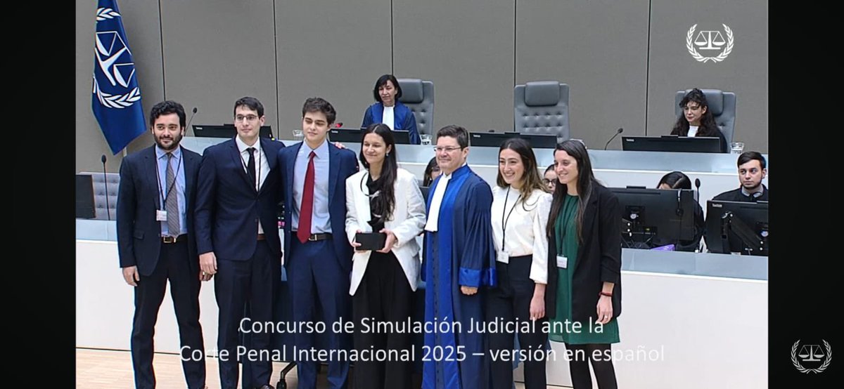 Ignacio Soba (@ignaciosoba) on Twitter photo Excelente noticia! Muy orgulloso del equipo de <a href="/fder_oficial/">Facultad de Derecho</a> por el primer puesto en el concurso de simulación de juicios de la <a href="/IntlCrimCourt/">Int'l Criminal Court</a>. Felicitaciones a los estudiantes que nos representaron Belén Deberian, Antonia Perille, Ignacio Michelini y Juan Ignacio Acquistapace. Excelente noticia! Muy orgulloso del equipo de <a href="/fder_oficial/">Facultad de Derecho</a> por el primer puesto en el concurso de simulación de juicios de la <a href="/IntlCrimCourt/">Int'l Criminal Court</a>. Felicitaciones a los estudiantes que nos representaron Belén Deberian, Antonia Perille, Ignacio Michelini y Juan Ignacio Acquistapace.