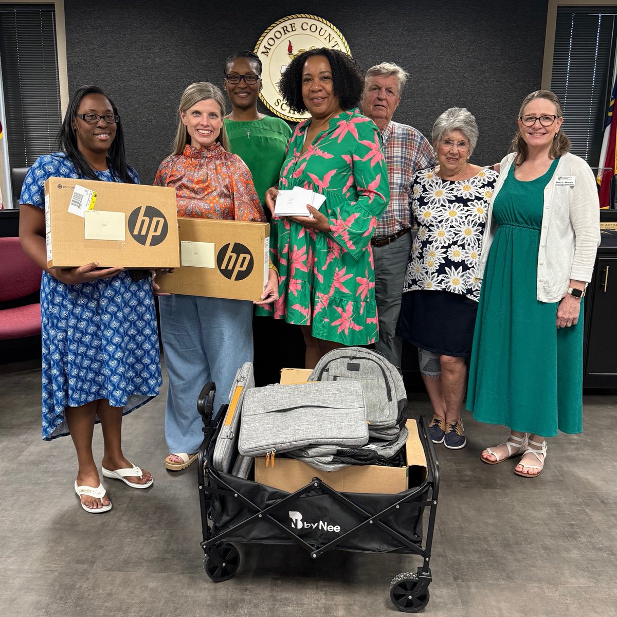 🎓✨ Supporting Student Success!

Moore County Schools is grateful to the Village Chapel Men’s Missionary Group and Computers for Youth for their generous donation of 14 scholarship gift cards, helping our students take the next step in their academic journey.

We also extend our